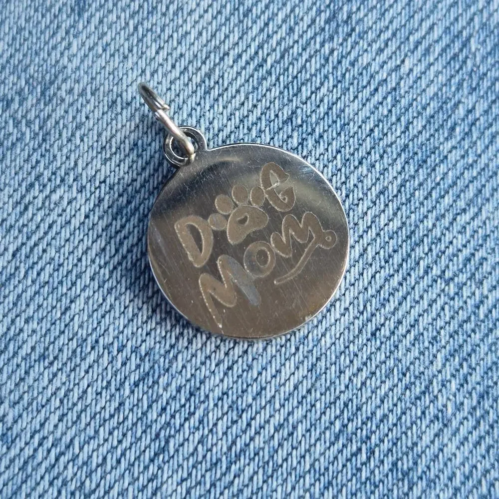 Vintage Juicy Couture Dog Mom Charm & Pink‎ Rhinestone Bone Charm Set Y2K
